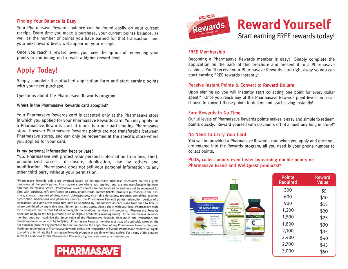 Pharmasave Rewards